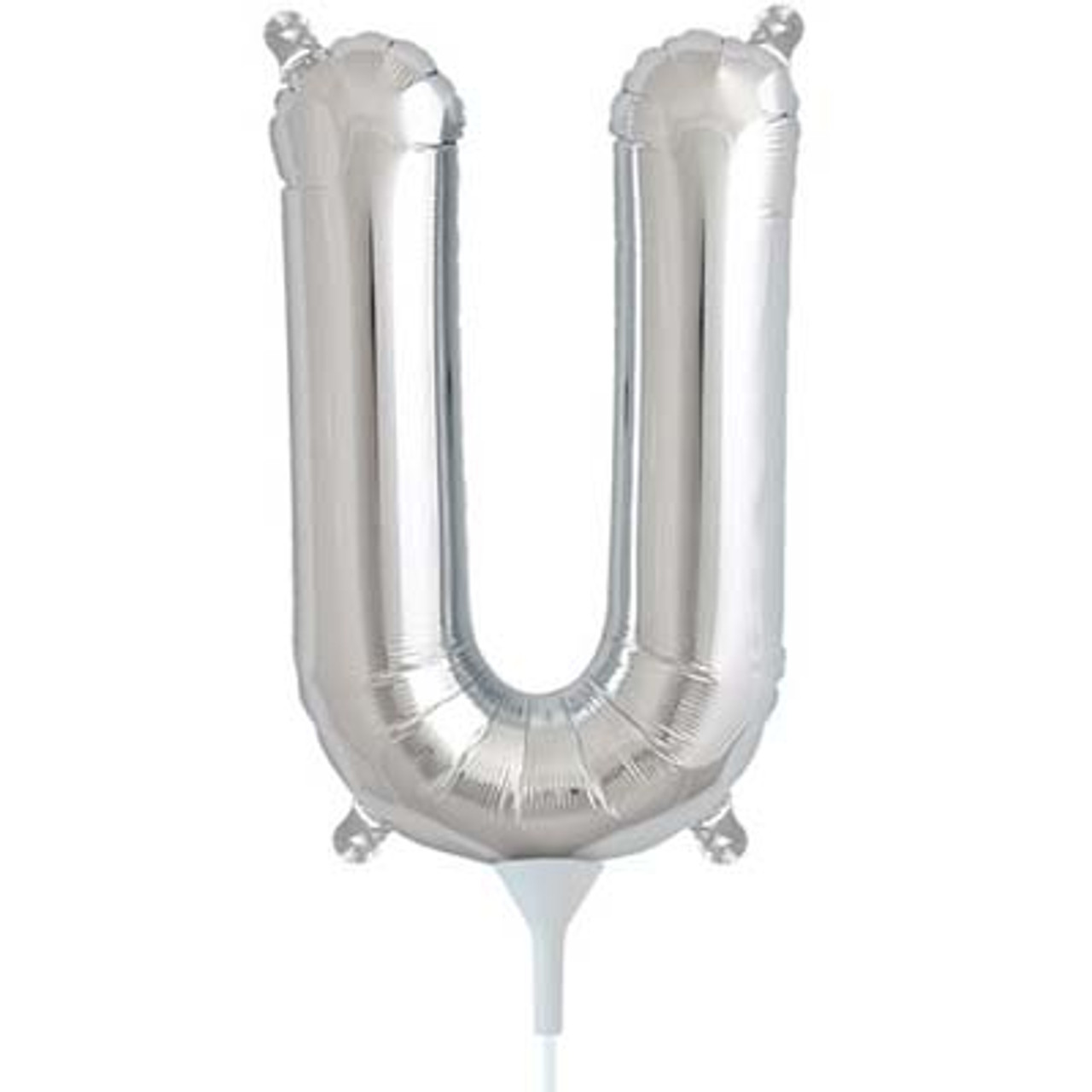E2794 SILVER LETTER U FOIL 35cm