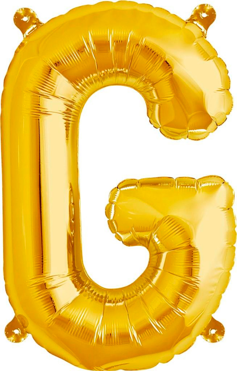 GOLD LETTER G FOIL 35cm E2843