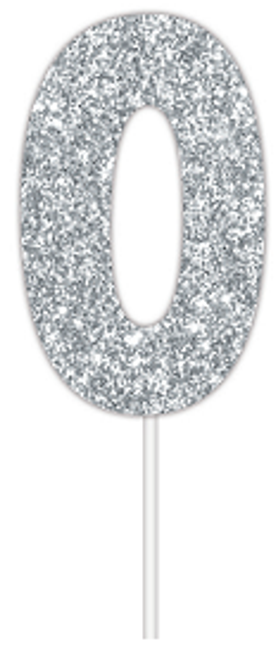 E4096 SILVER GLITTER TOPPER 0