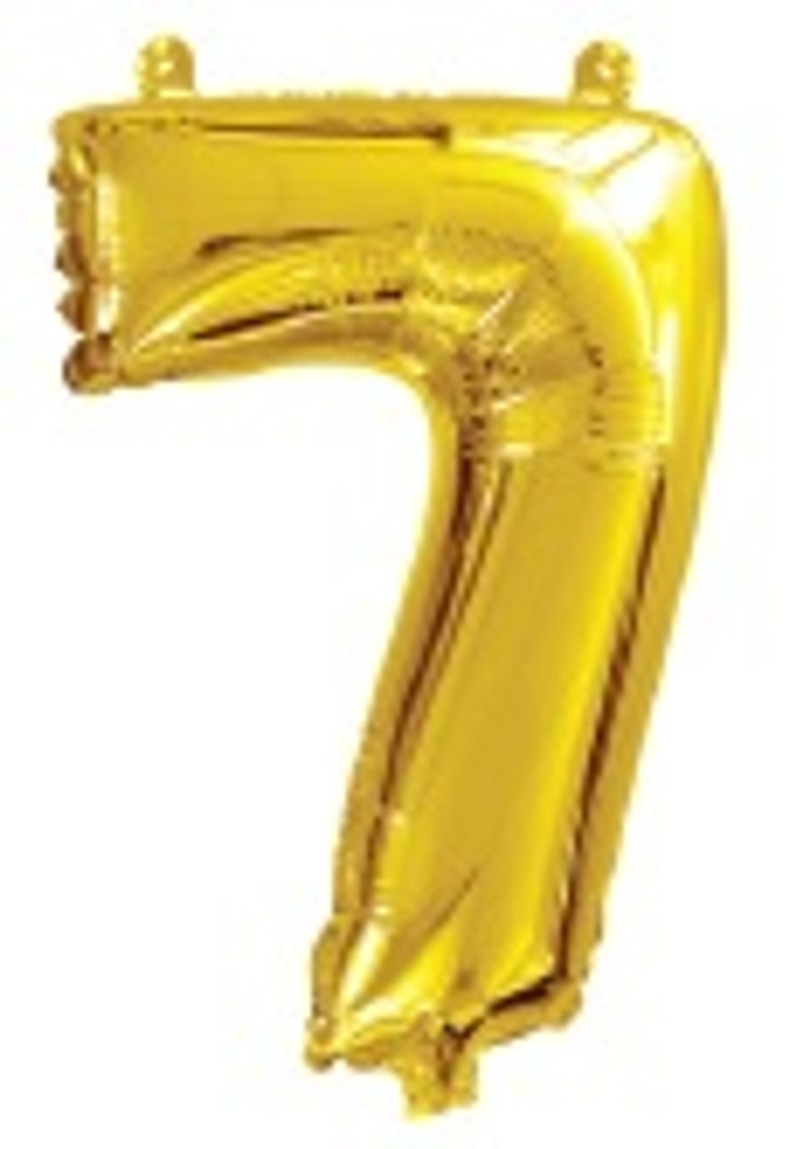 E2870 GOLD FOIL 35cm NUMBER 7