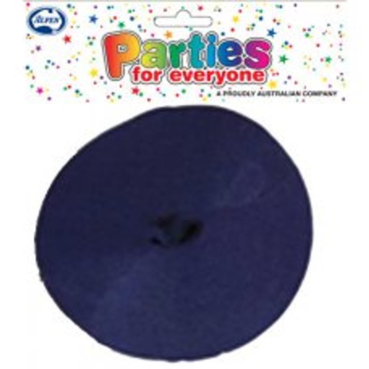 NAVY BLUE STREAMER 45mm x 30m - PACK 1