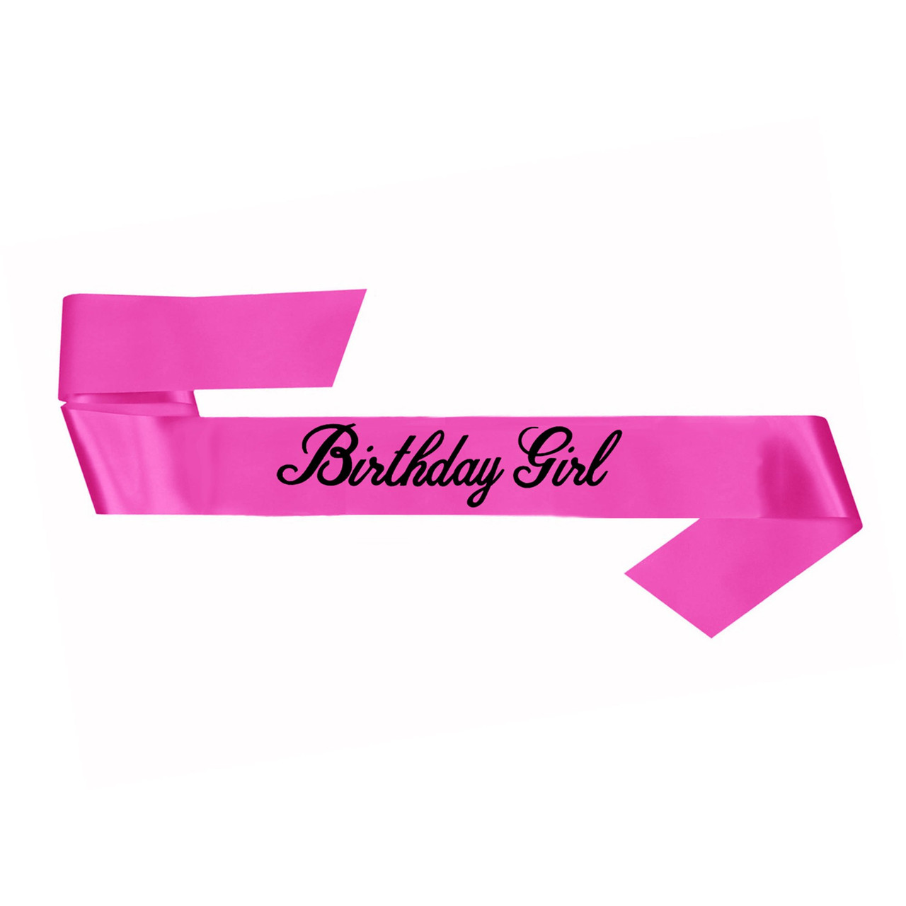 Birthday Girl Pink Sash