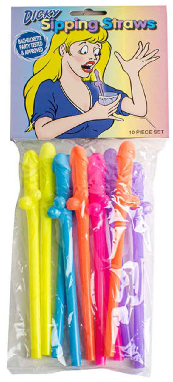 Dicky Coloured Sipping Straws