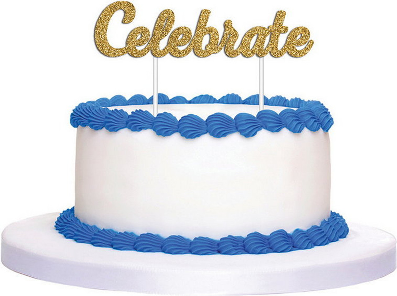 GOLD GLITTER TOPPER - CELEBRATE