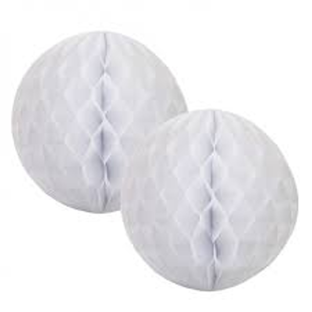 White Honeycomb Balls 15cm P2