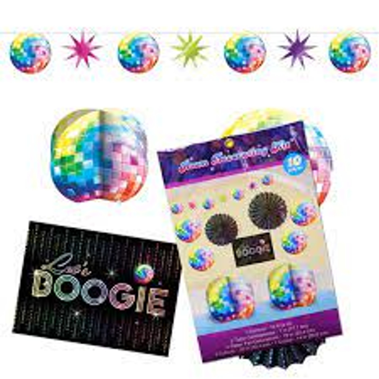 Let's Boogie Room Decorating Kit