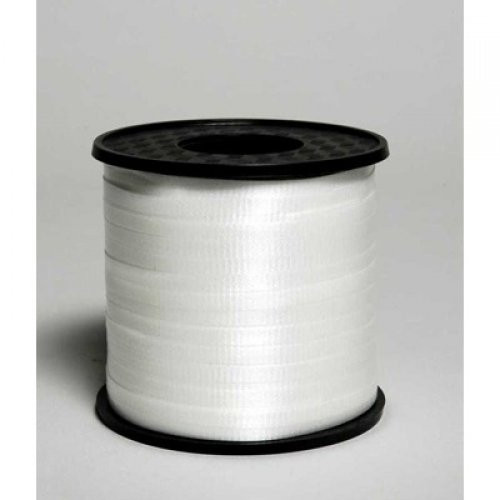 WHITE CURLING RIBBON 460m Code 205117