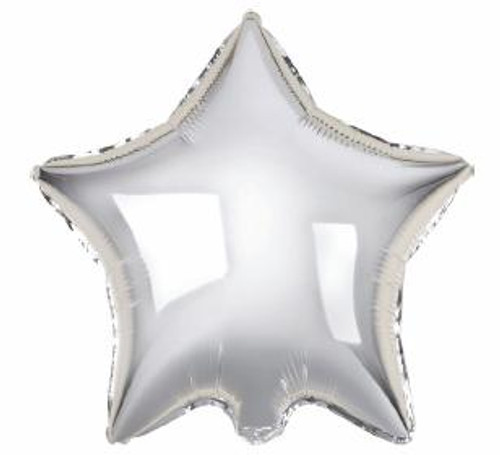 E4164 SILVER STAR FOIL 45cm