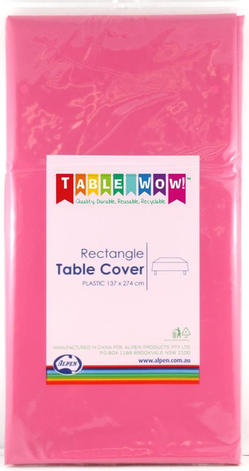 388134 MAGENTA RECTANGLE T'COVER 137x274cm