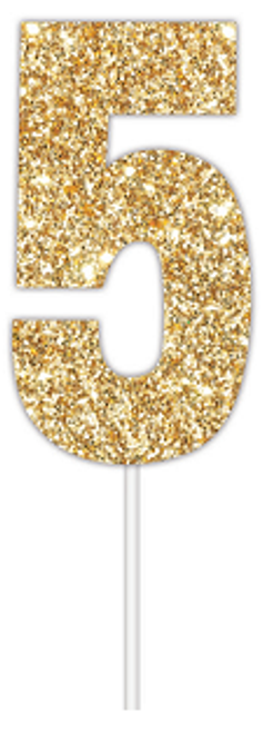 E4090 GOLD GLITTER TOPPER 5