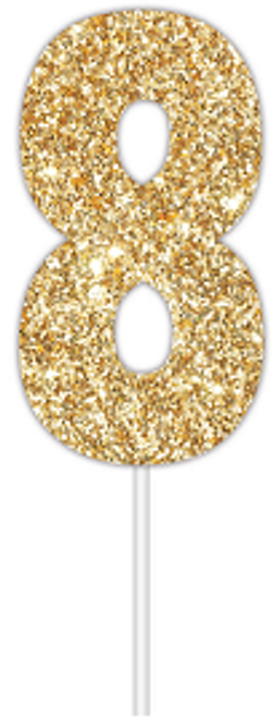 E4093 GOLD GLITTER TOPPER 8