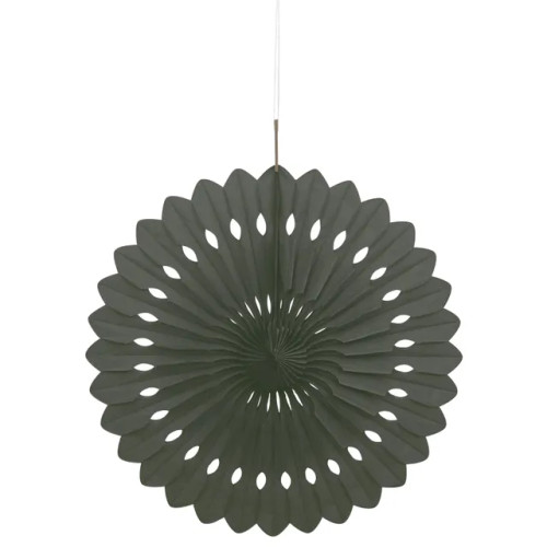 Black Hanging Fan 40cm P1