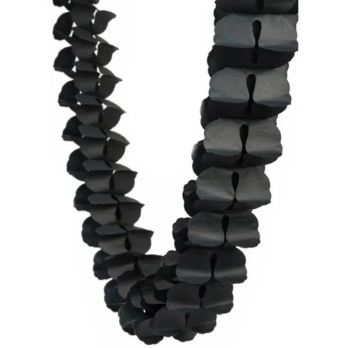 Black Honeycomb Garland 4m