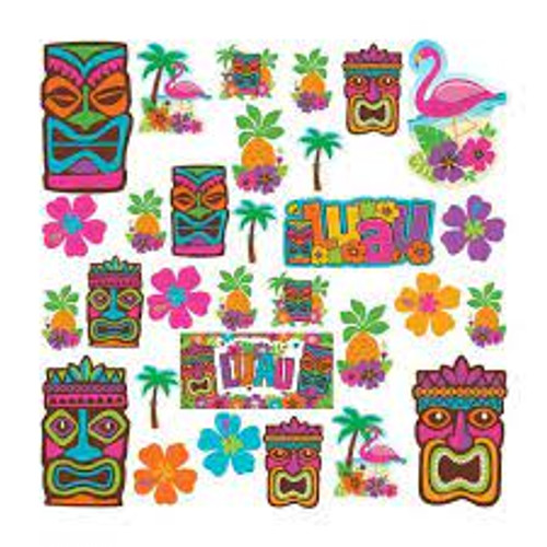 Tiki Luau Cutouts P30