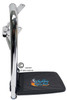 HDFR211L- Bariatric, Bottom Latching Footrest, Left Size, cam lock std, lt pin spacing - 3"