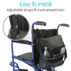 Vive Wheelchair Bag in Black Color