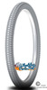Kenda 24" x 2.125" (57-507) Grey Color Tire. Set of 2. Fits on 22" rims  507mm