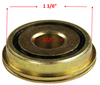 B05P- 1/2 X 1 1/16"  FLANGED, CASTER STEM. Pack of 4 Bearings