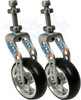 Silver Fork With 4x1 Silver Wheel (FK4581-W411)
