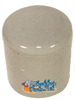 7/8" TUBE END CAP - GRAY.