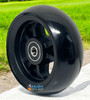 3" x 1.4" Caster Wheel With Composite (nylon) Rim and 5/16" Bearings.