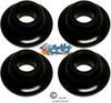 Aluminum Shield & Spacer For Front Caster Bearings. 5/16" ID x .40"W.  Pack of 4