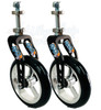 Black Fork With 5x1 Silver Wheel (FK4582-W511)
