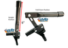 Wheel Lock With FOLDABLE Integrated 6" Lock Extension. Right Side