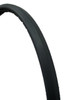24" X 1" (540m) SOLID POLYURETHANE TIRE. FITS ON RIMS WITH AIR-PNEUMATIC TIRES & VALVE STEM HOLE