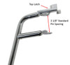 Set of 2 Footrest with  Standard 3 1/8" Pin Spacing. Sold as Pair