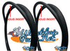 24 X 1-3/8" (37-540) Black  Non-Marking Tire. Sold as Pair