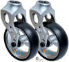 SHIVOXX 24"x1" (540) Wheels with Schwalbe Marathon Plus Tire &  Caster Fork Assembly