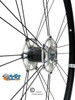 SHIVOXX 24"x1" (540) Wheels with Schwalbe Marathon Plus Tire &  Caster Fork Assembly