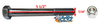 7/16" x 5 1/2" Standard Axle with Nylock Nut.
