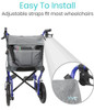 Vive Wheelchair Bag in Gray Color