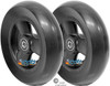 6" X 1 1/2" Composite Wheel and Soft Urethane Tire with 5/16" bearings. Sold as Pair