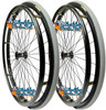 SET of 2,  24" (540mm) 36 Spoke Rim with PRIMO V-Track AIR PNEUMATIC Tire in Colors