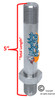 CSB040 - 4" STAINLESS STEEL STEM BOLT WITH NUTS AND WASHERS. SET OF 2