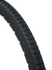 24 X 1 3/8"  SOLID POLYURETHANE, BLACK TIRE. Set of 2