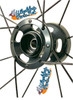 25"  (559) Swan® 16 Spoke Wheelchair Wheel - Set of 2