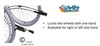 Unilock One-Hand Wheelchair Brake – Dual Wheel Locking System