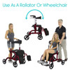 Vive Wheelchair Rollator