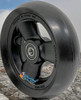 CW103Q - 5 X 1-1/2"  3 SPOKE MAG CASTER WHEEL - SOLD AS PAIR.