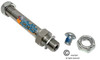 CSB025 - 2.5" STAINLESS STEEL STEM BOLT WITH NUTS AND WASHERS. SET OF 2