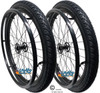 24" x 2" All Terrain Wheel with Kenda Kwick Drumlin Tire & Aluminum Pushrim. Set of 2