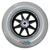 8"x2" (200x50) Front Anti-tip Wheel Assembly for Jazzy & Quantum Power Chairs