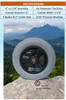 CW113Q 6 x 1 1/4"  3 Spoke wheel w/pneumatic Tire/Tube. Sold In Pairs
