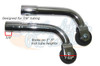 ANTI-TIPPERS REAR-ROLLER TYPE PUSH BUTTON  FITS 7/8" TUBING- SOLD AS PAIR