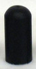 BLACK 1/2" FLAT WHEEL LOCK HANDLE RUBBER TIP.  E&J TYPE.