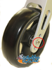 AX021  Caster Fork Axle, 5/16" With Spacers  x 1 1/2". Sold as Pair